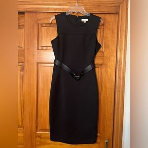 Calvin Klein Black Sleeveless Dress